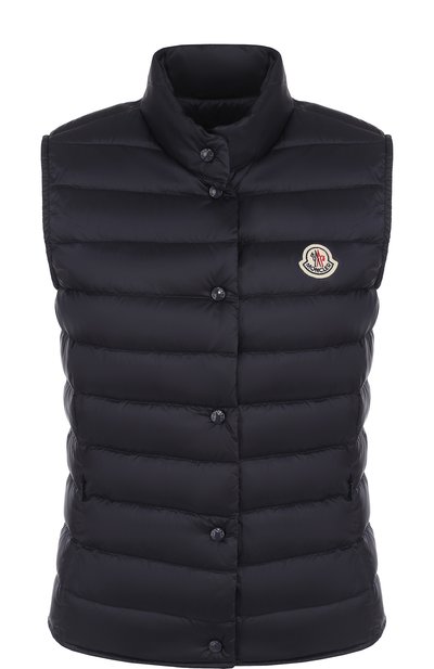 Женский стеганый пуховый жилет с воротником-стойкой MONCLER, арт. D1-093-48303-99-53048