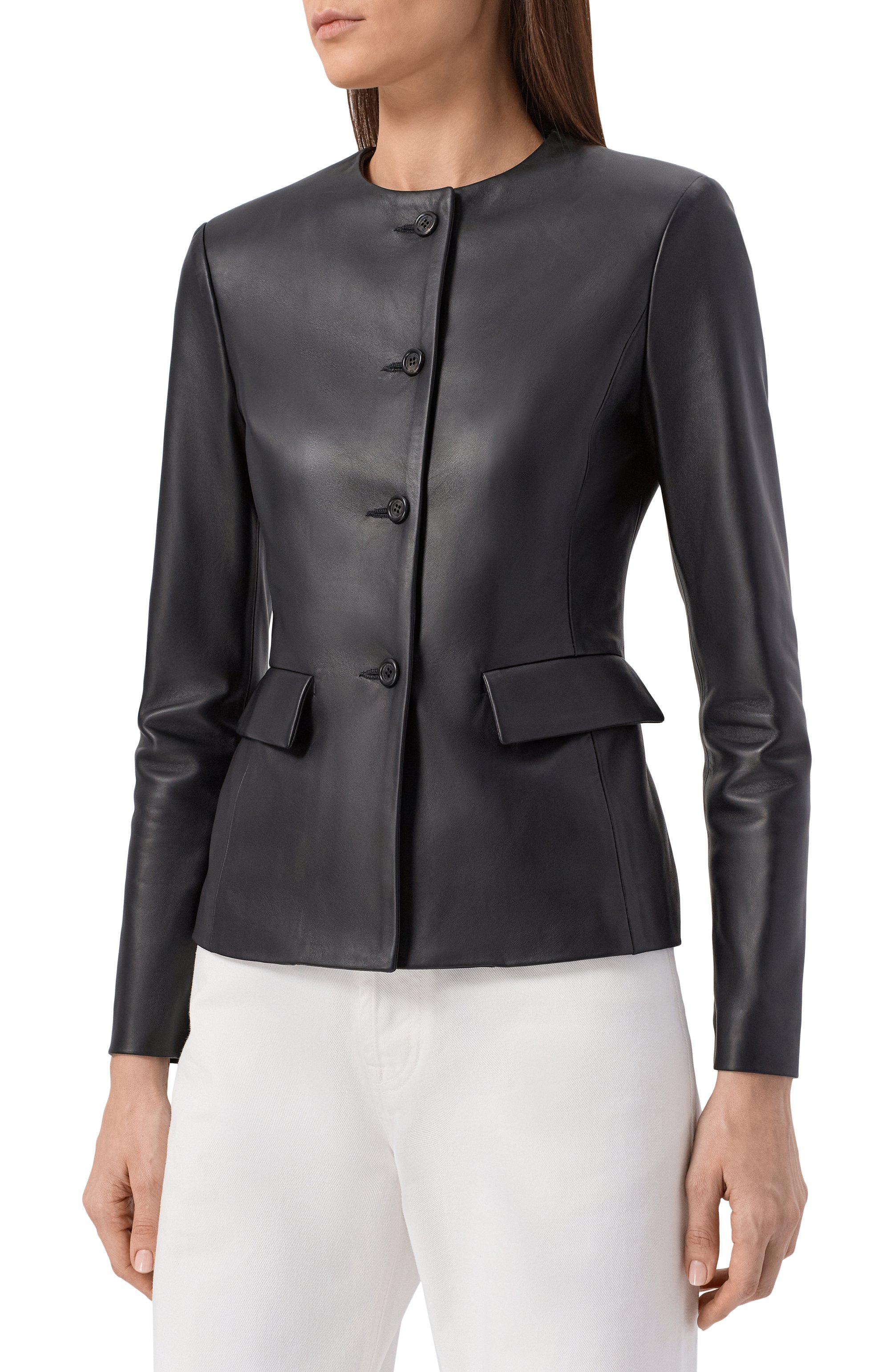 Кожаный жакет ARMARIUM, арт. ARMFWB014/LE04, фото 3