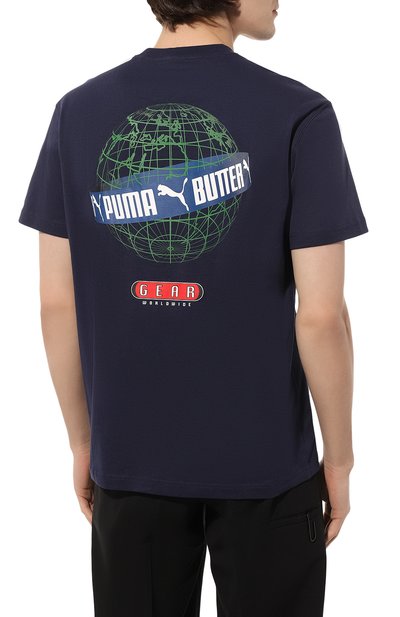 Хлопковая футболка puma x butter goods PUMA, арт. 53405884, фото 4