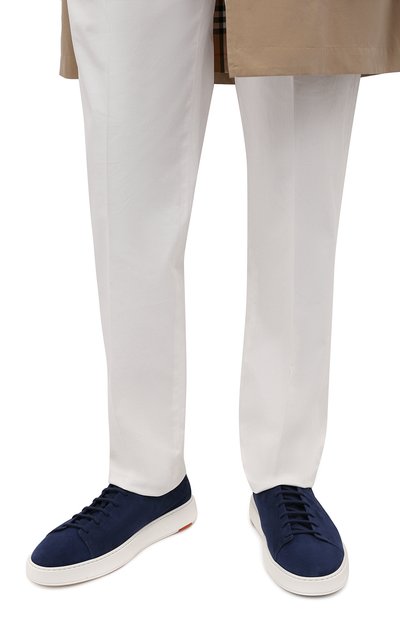 Замшевые кеды SANTONI, арт. MBCD21640BARTVSFU57, фото 3