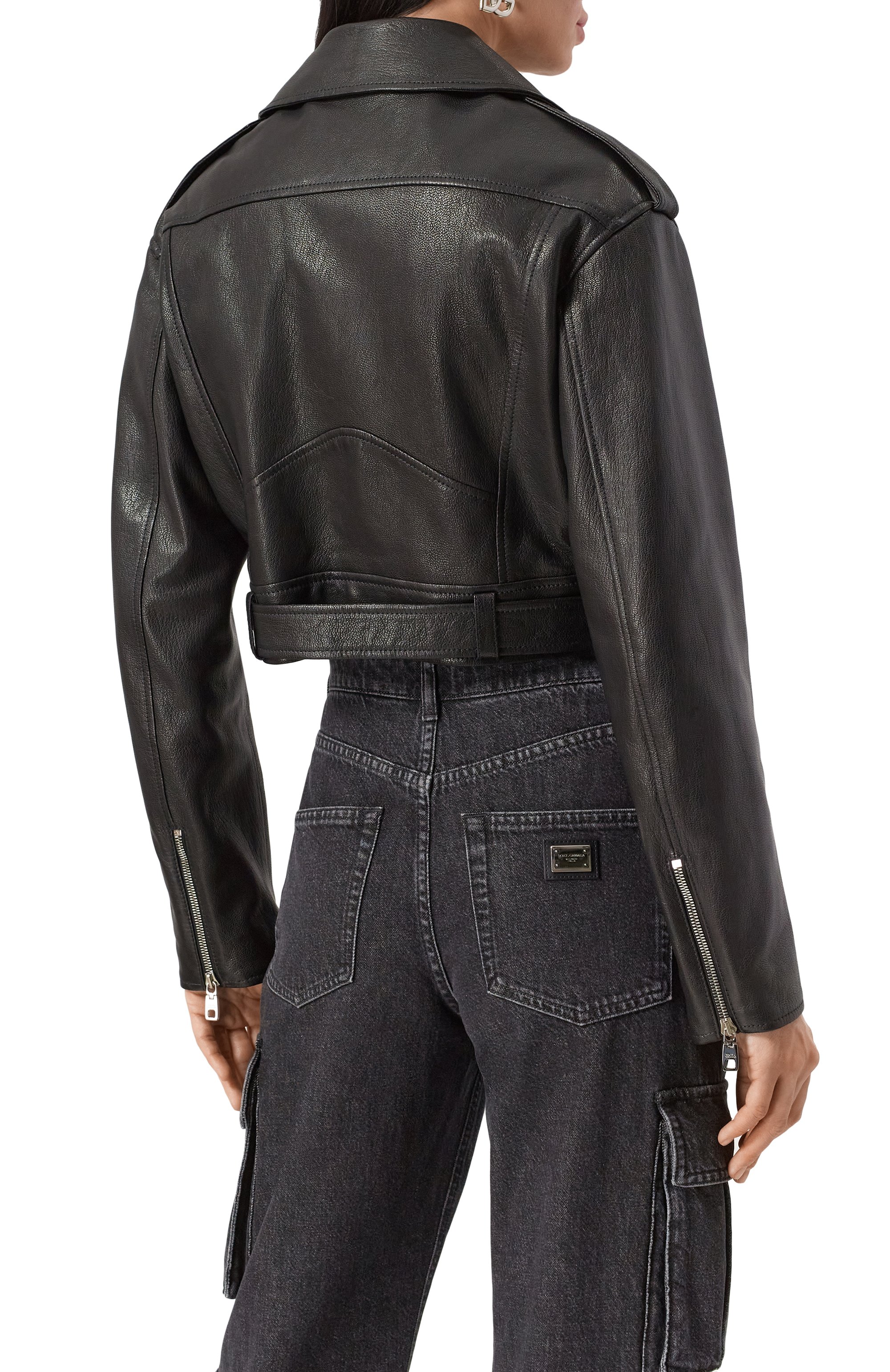 Кожаная куртка DOLCE & GABBANA, арт. F9R87L/HULVJ, фото 4