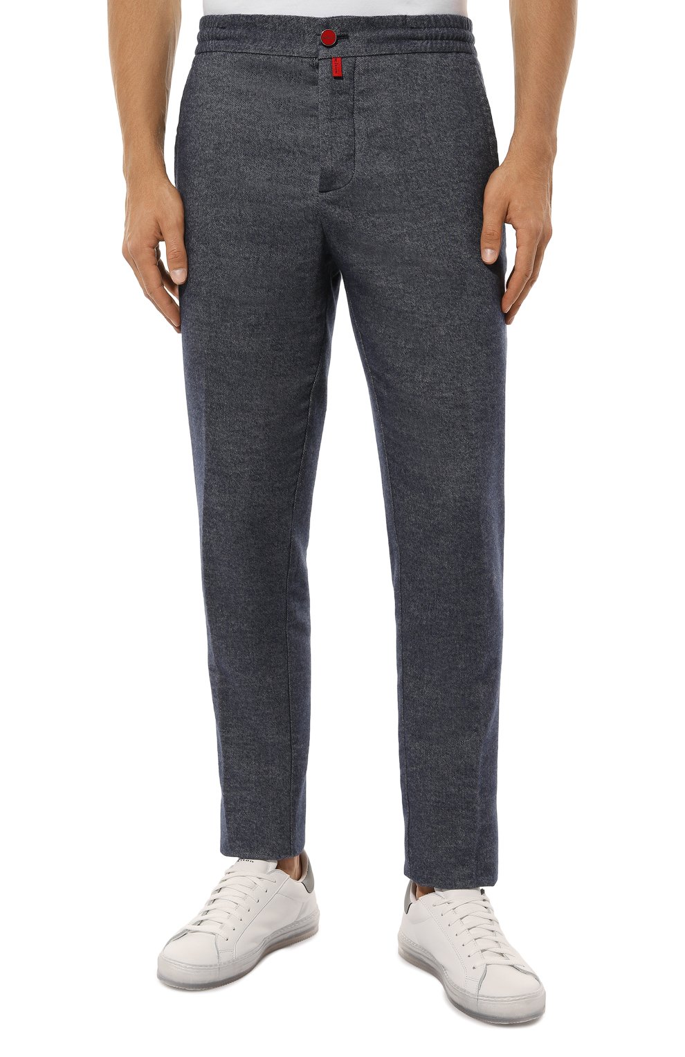 Брюки из хлопка и шерсти KITON, арт. UPLACK0145F05, фото 3