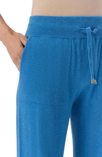 Джоггеры из шерсти и кашемира LORENA ANTONIAZZI, арт. PM02/2472, фото 5