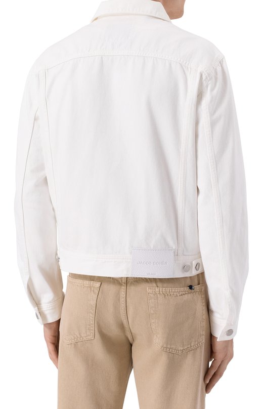 Джинсовая куртка Jacob Cohen JUM_H0076 080 T751A TD Белый  JUM_H0076 080 T751A TD Фото 4