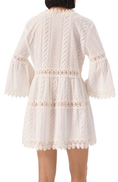 Хлопковое платье MELISSA ODABASH, арт. VICTORIA CORE CR, фото 4