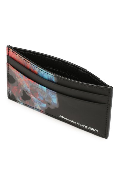 Кожаный футляр для кредитных карт ALEXANDER MCQUEEN черного цвета по цене 21250 руб., арт. 602144/10N2B, фото 3 Кожаный футляр для кредитных карт ALEXANDER MCQUEEN, арт. 602144/10N2B, фото 3