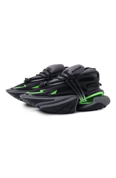 Мужские комбинированные кроссовки unicorn BALMAIN, арт. DM1VJ309/KBFG