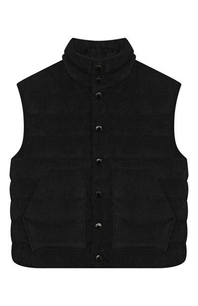 Утепленный жилет из вельвета DOLCE & GABBANA, арт. L4JB7B/FUWDL