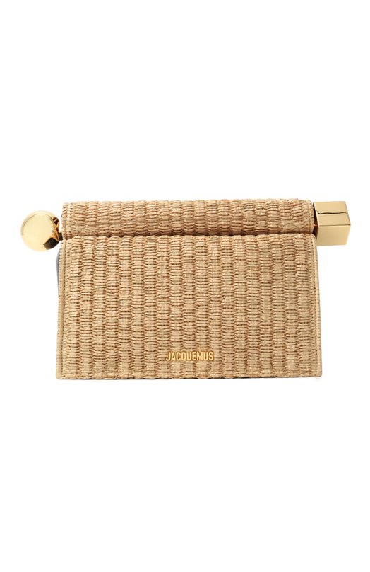 Клатч Le Rond Carré Jacquemus 25E233BA356/3248 Бежевый 25E233BA356/3248