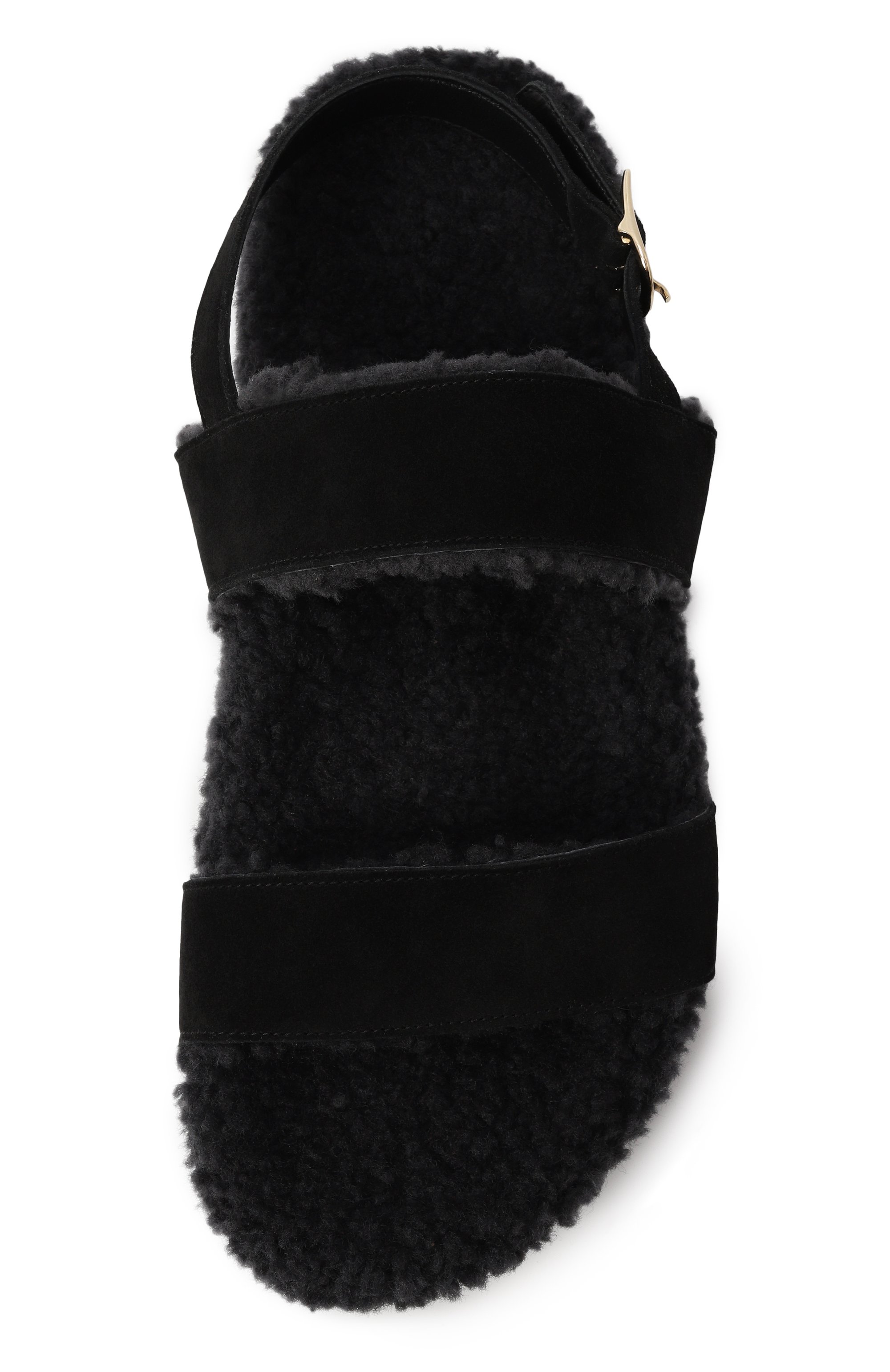 Замшевые сандалии ANCIENT GREEK SANDALS черного цвета по цене 52150 руб., арт. PILI0, фото 6 Замшевые сандалии ANCIENT GREEK SANDALS, арт. PILI0, фото 6