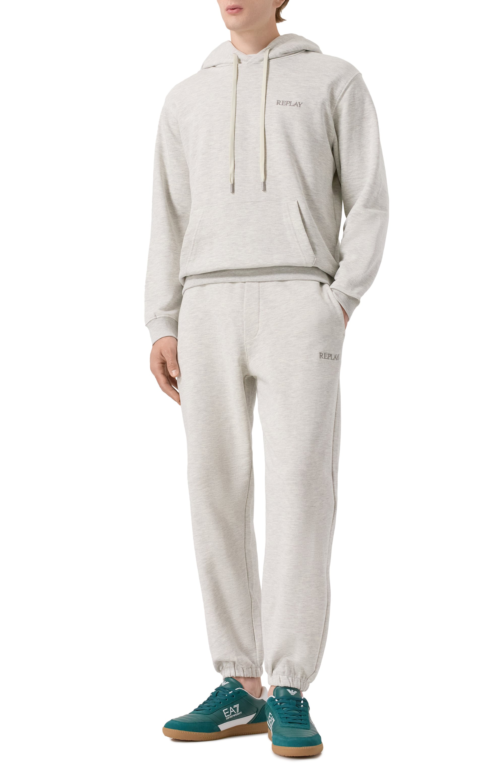 Кожаные кеды EA7, арт. 7X000406/AF19827, фото 2