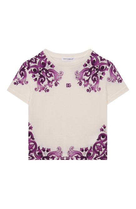 Хлопковая футболка DOLCE & GABBANA, арт. L5JTNK/II7H3/2-6