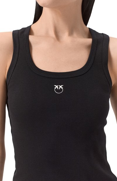 Хлопковая майка PINKO, арт. 100807/A2C1, фото 5