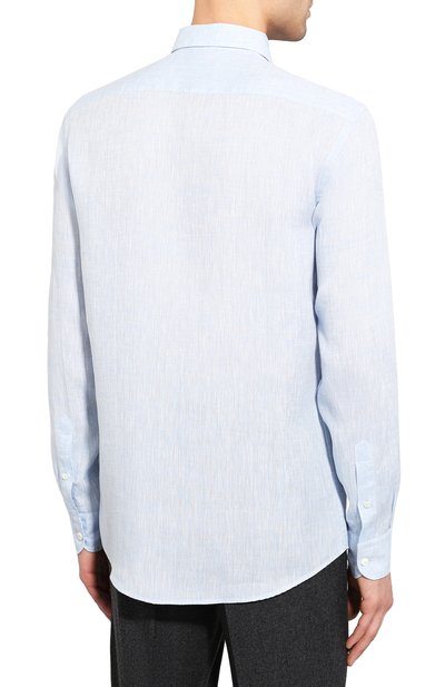 Льняная рубашка ZEGNA, арт. UUX38/SRF5, фото 4