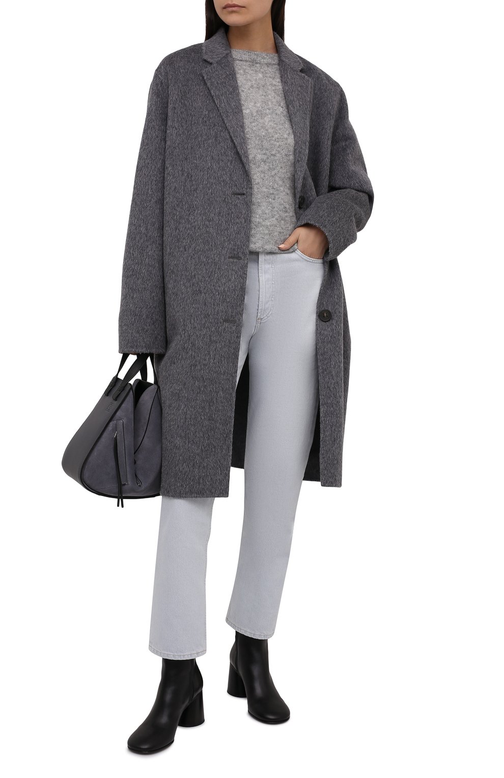 Свитер ACNE STUDIOS серого цвета по цене 34050 руб., арт. A60195, фото 2 Свитер ACNE STUDIOS, арт. A60195, фото 2