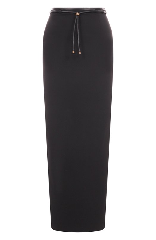 Шерстяная юбка Agnona TG1007E/UW022E Чёрный TG1007E/UW022E