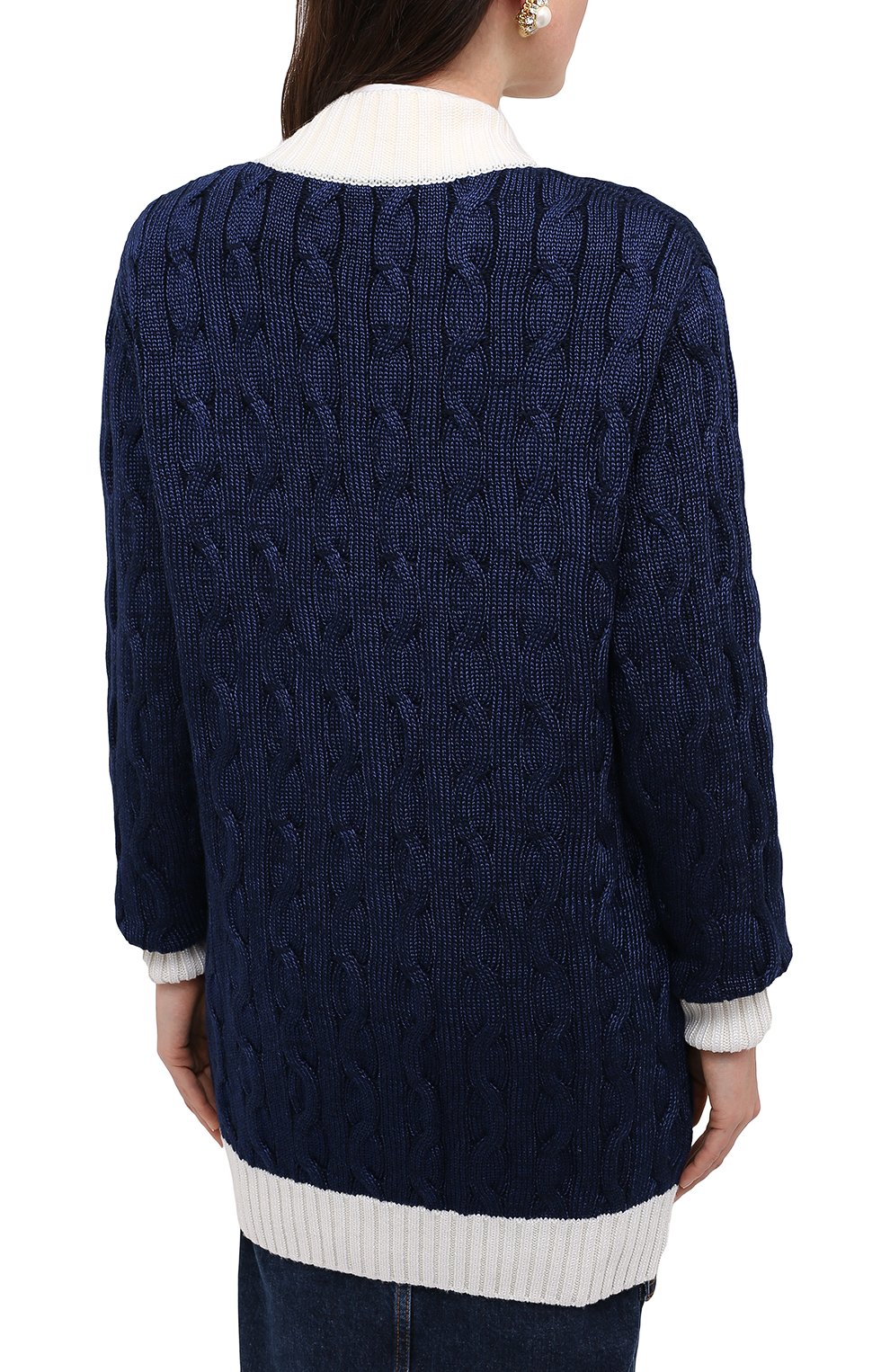 Кардиган из шерсти и вискозы BALMAIN, арт. UF03496/K202, фото 4