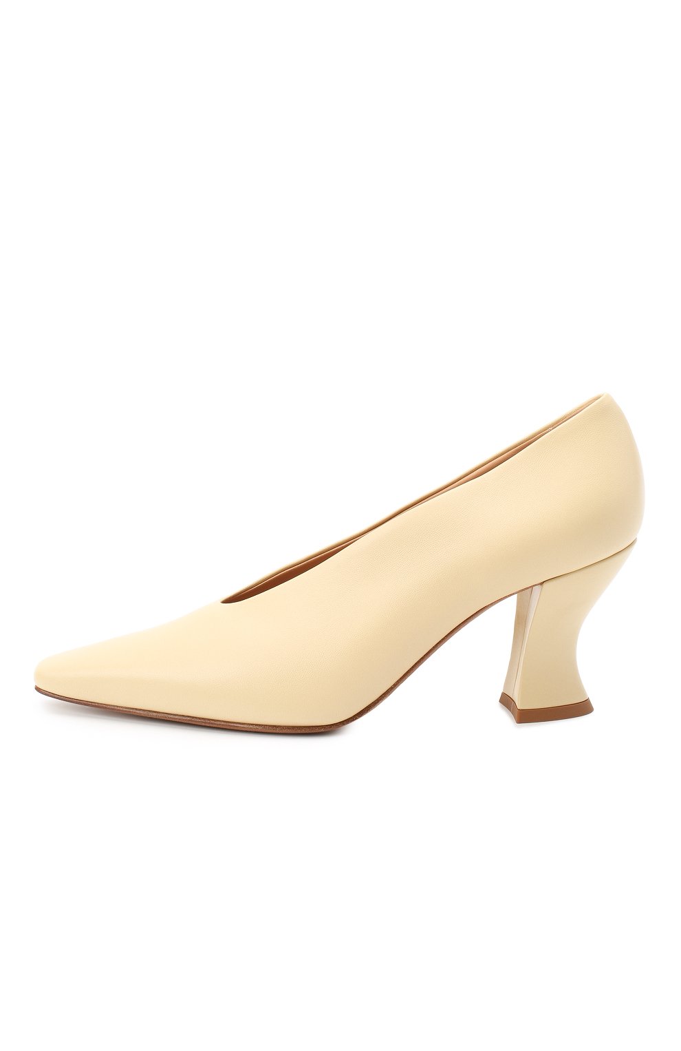 Кожаные туфли almond BOTTEGA VENETA, арт. 608839/VBSD0, фото 3