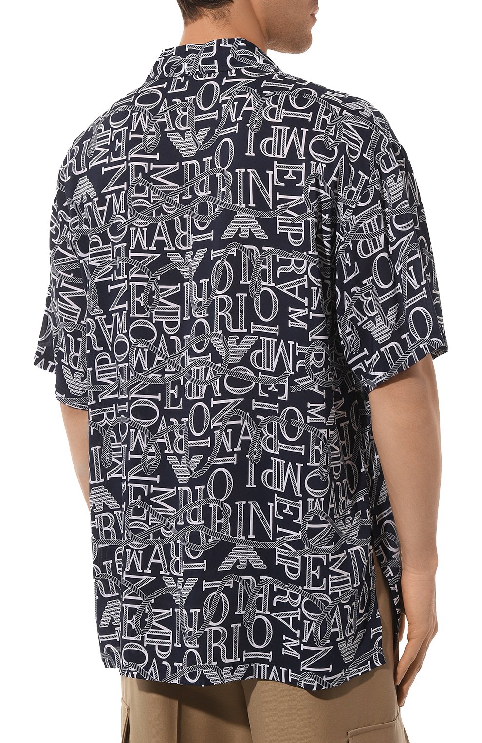 Рубашка из вискозы EMPORIO ARMANI, арт. 211881/4R466, фото 4