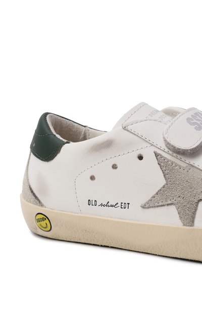 Кожаные кеды old school GOLDEN GOOSE DELUXE BRAND, арт. GTF00177.F008042, фото 5