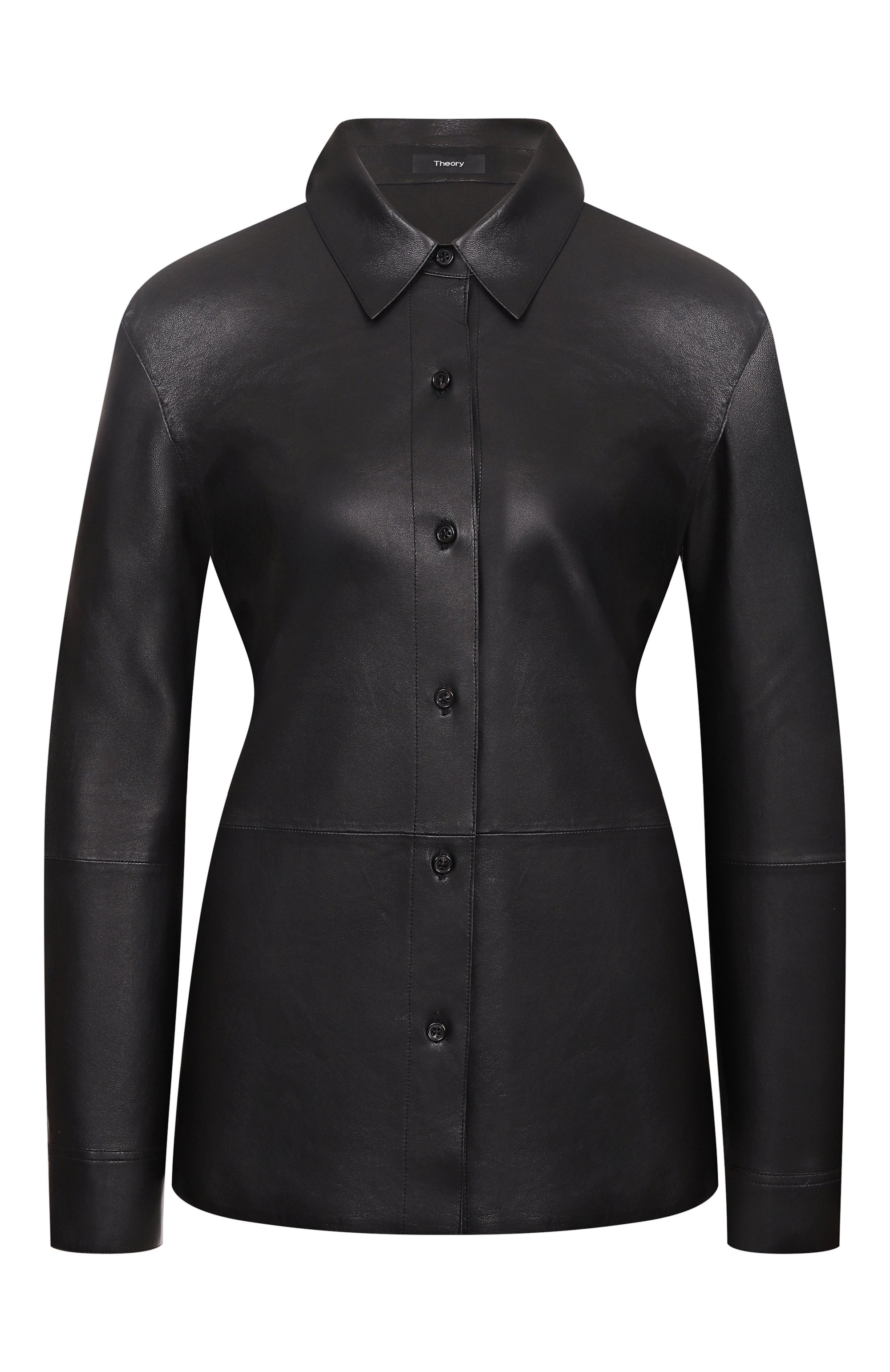 Кожаная рубашка THEORY, арт. P0100508, фото 1