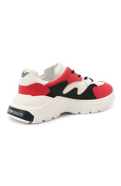 Кожаные кроссовки EMPORIO ARMANI, арт. XYX008/X0I46/35-40, фото 3