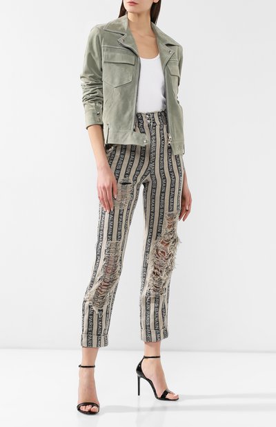 Льняные брюки BALMAIN, арт. RF15288/D020, фото 2