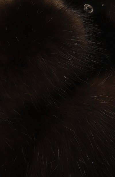 Меховая шапка-ушанка из норки и соболя VICTORIA KUSENKOVA, арт. 332803504158, фото 3