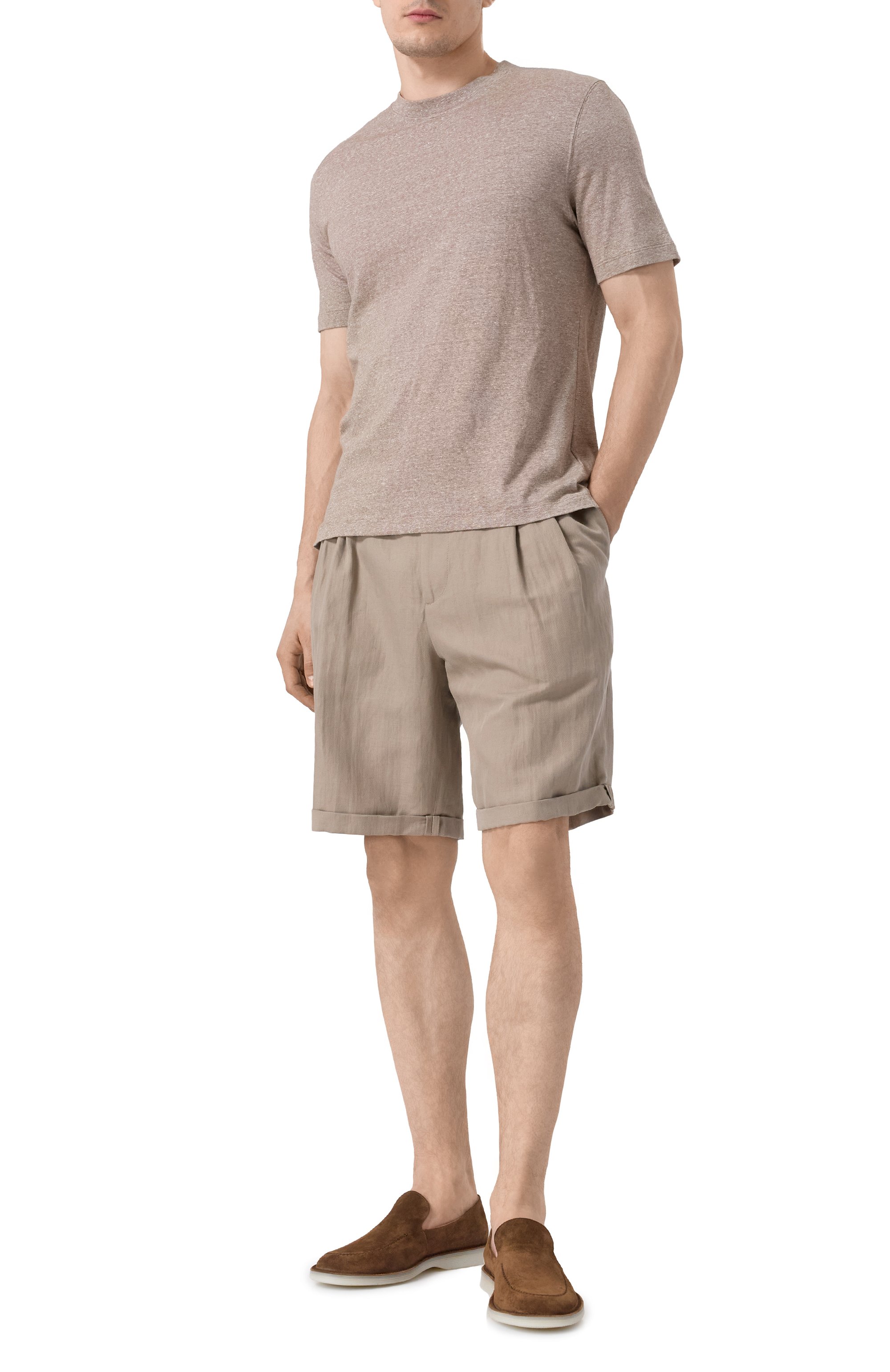 Замшевые лоферы PANTANETTI, арт. 18595A, фото 2