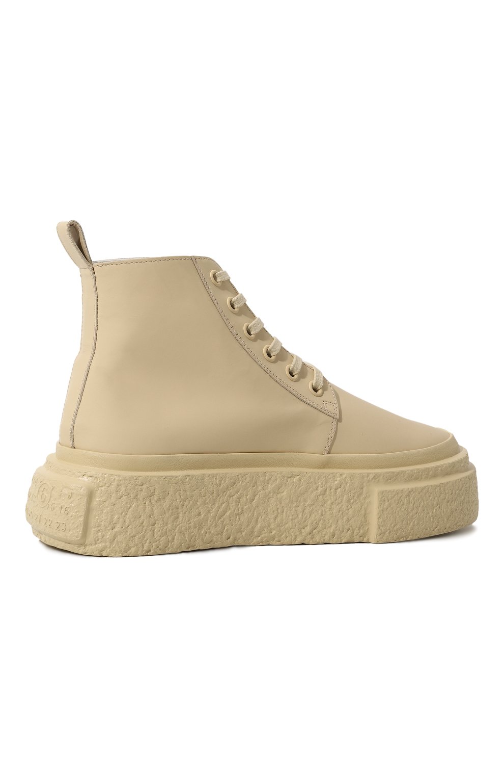 Кожаные кеды gambetta MM6, арт. SH1WS0010/P7020, фото 5