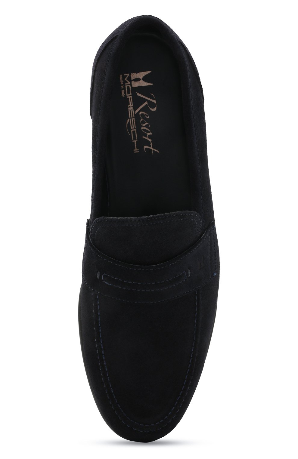 Замшевые пенни-лоферы MORESCHI, арт. 43721/AM/VESUVI0/F.SPUGNA, фото 5