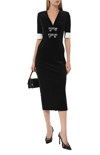 Бархатное платье YANINA, арт. 0-2591, фото 2