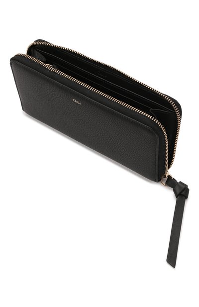 Кожаный кошелек alphabet CHLOÉ, арт. CHC21WP941F57, фото 3