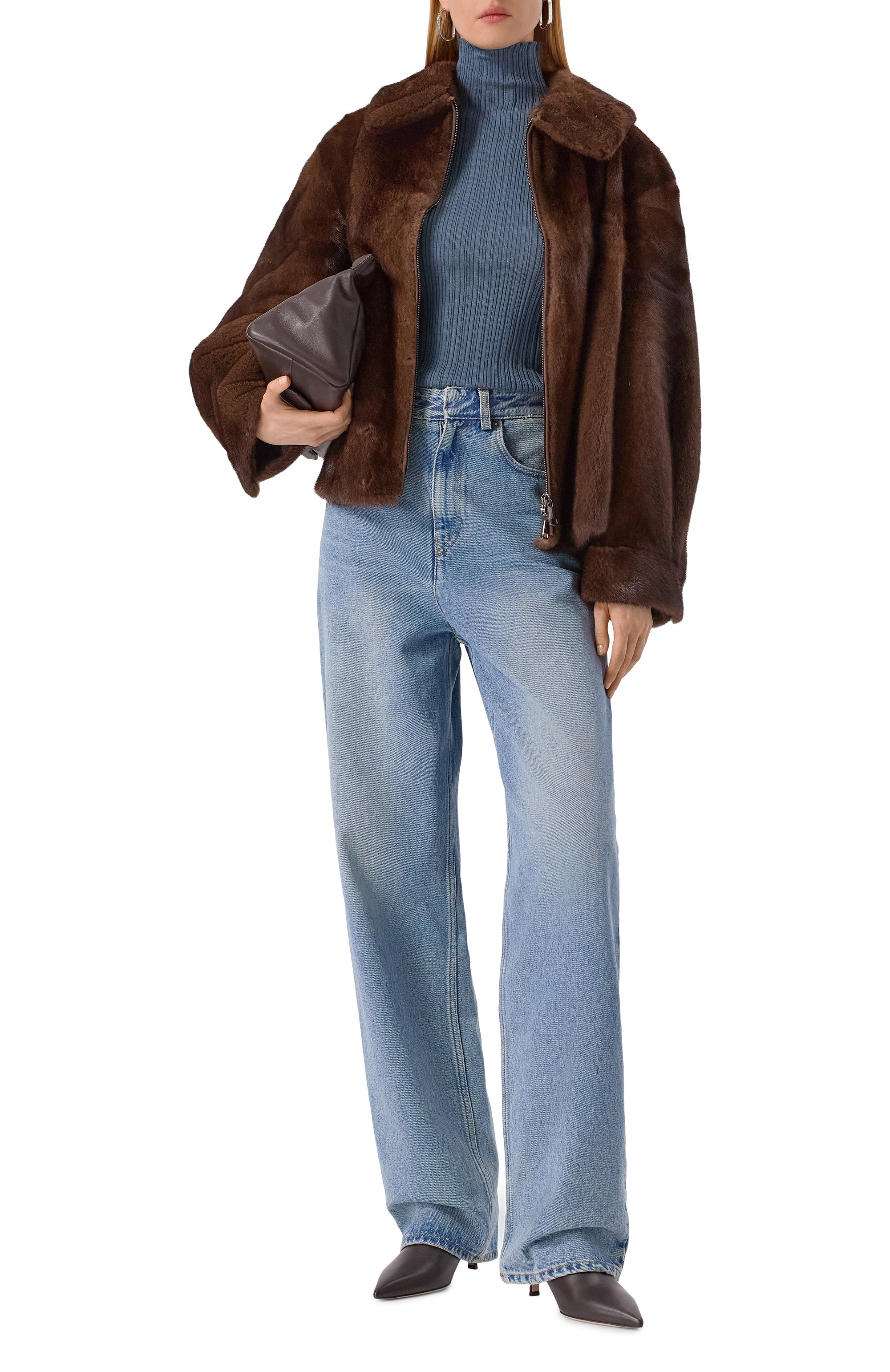 Водолазка из кашемира и шерсти AGNONA темно-зеленого цвета по цене 159500 руб., арт. K202038E/7V180NE, фото 2 Водолазка из кашемира и шерсти AGNONA, арт. K202038E/7V180NE, фото 2