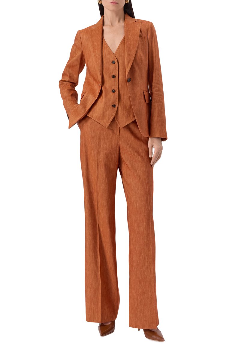 Жакет изо льна и шерсти KITON, арт. D15510K0919E03, фото 1