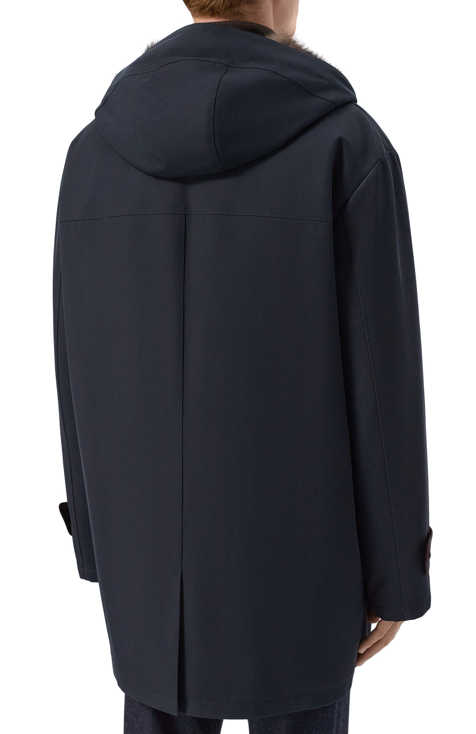Пуховая парка с подкладкой из соболя BLACK SABLE, арт. BS-MWHP-EB, фото 4