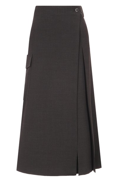 Женская шерстяная юбка P.A.R.O.S.H., арт. LUW00L-D621165