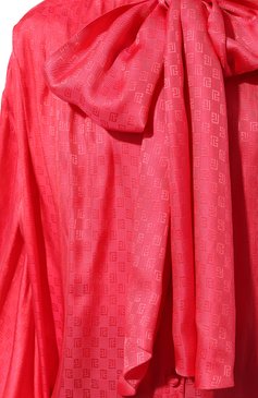 Блузка из шелка и вискозы BALMAIN, арт. BF0HT020SD08, фото 5