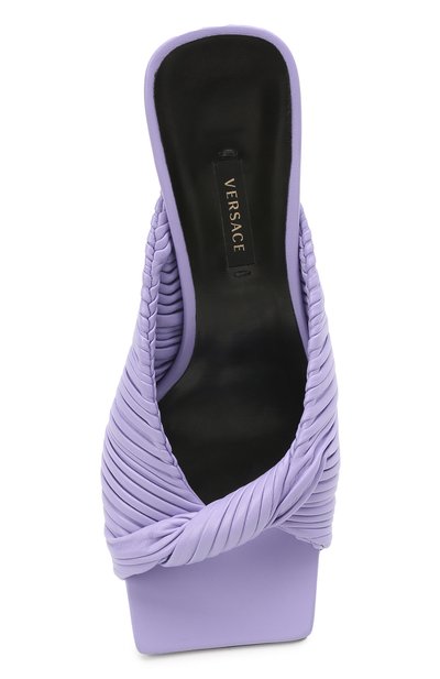 Кожаные мюли VERSACE, арт. DST628H/DPNA3, фото 5