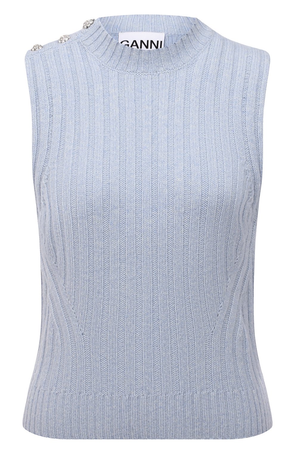 Шерстяной жилет GANNI, арт. K1528, фото 1