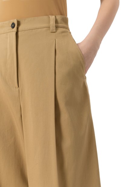 Хлопковые брюки WEEKEND MAX MARA, арт. NEBBIE, фото 5