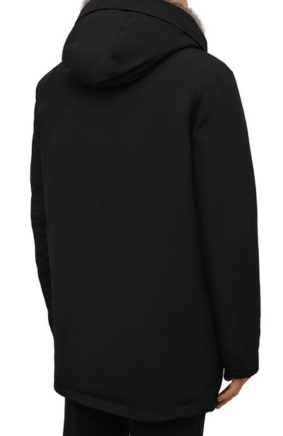 Пуховая парка с меховой отделкой LEMPELIUS, арт. 2500/650RS26, фото 4