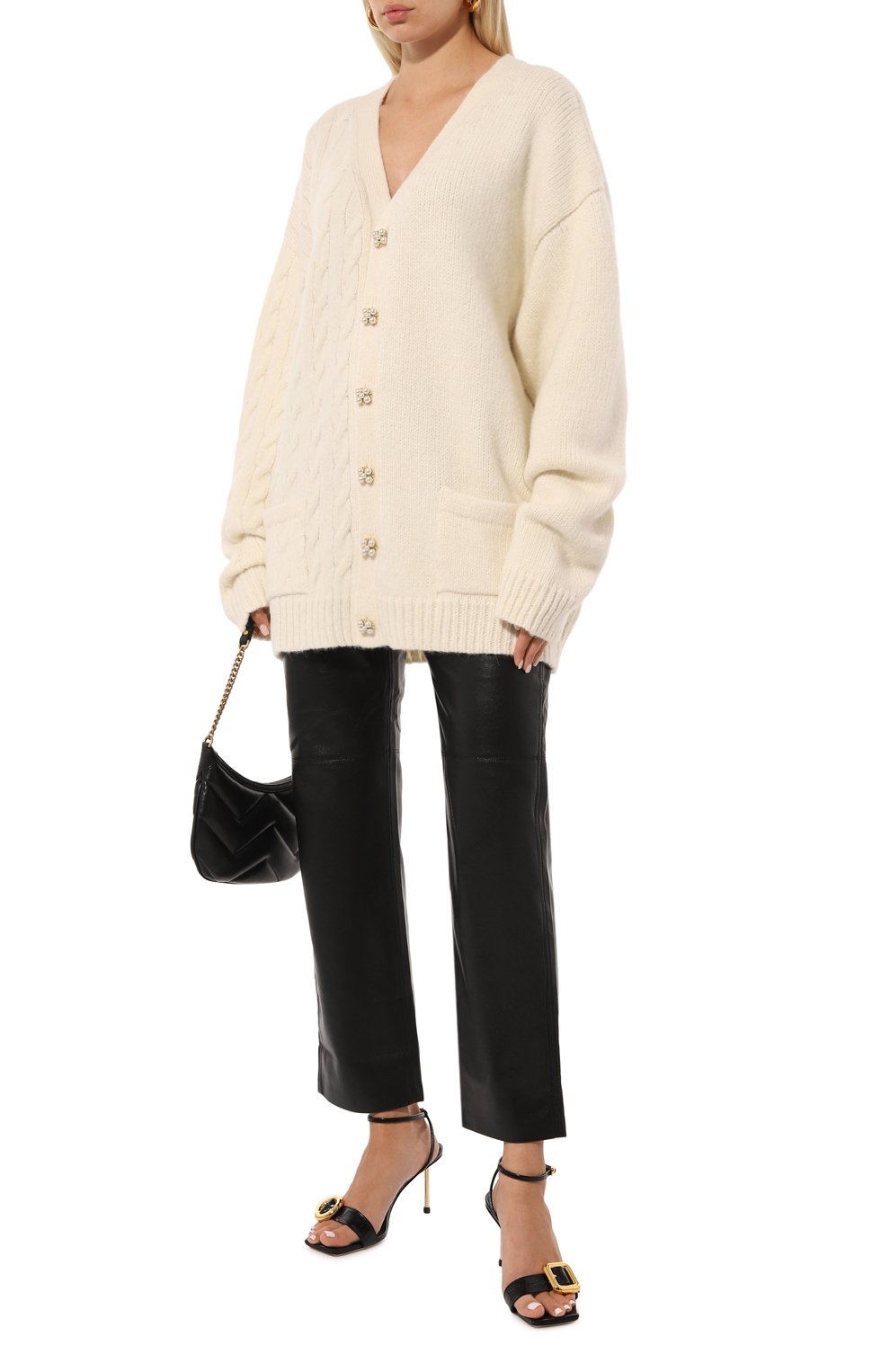 Брюки из экокожи NANUSHKA, арт. NW22CRPA00199, фото 2