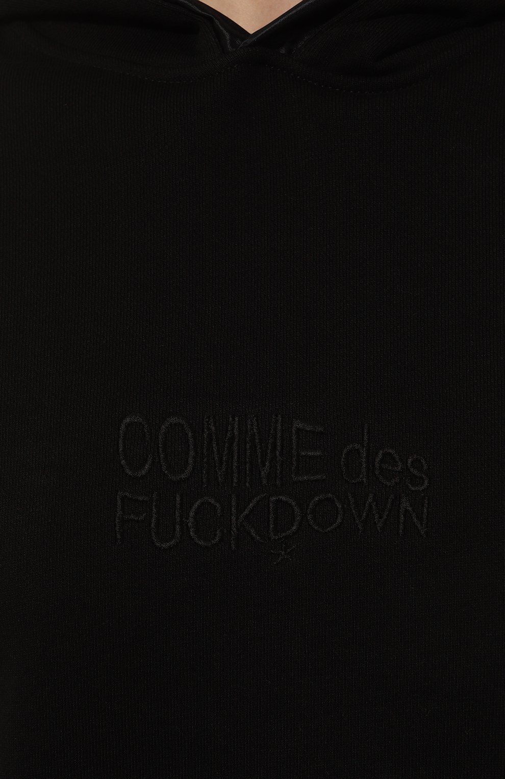 Хлопковое худи COMME DES FUCKDOWN, арт. CFABW01188, фото 5