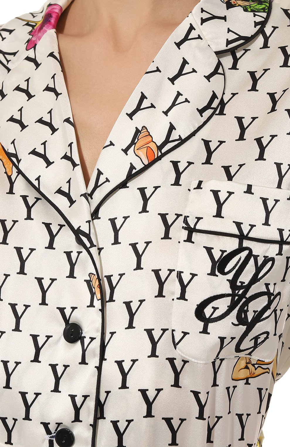 Атласная рубашка YANINA, арт. 0-2476, фото 5