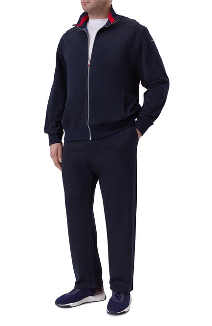 Мужской спортивный костюм из хлопка и шерсти KITON, арт. UMJ002403