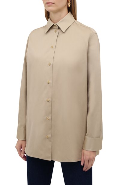 Хлопковая рубашка THE ROW, арт. 5652W2039, фото 3