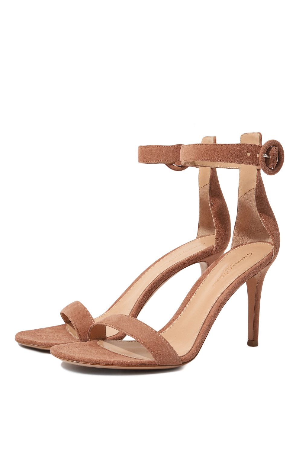 Замшевые босоножки portofino 85 GIANVITO ROSSI, арт. G60953.85RIC.CAMPRAL, фото 1