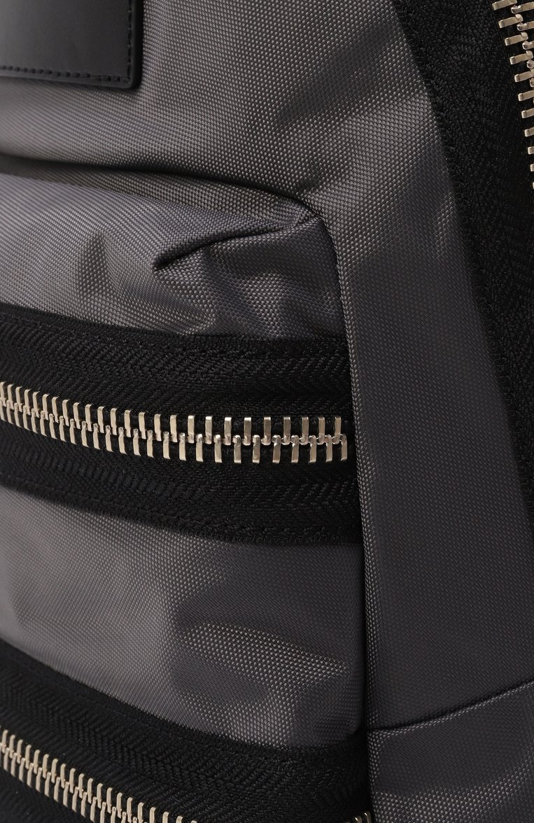 Женский рюкзак the biker medium MARC JACOBS (THE) темно-серого цвета, арт. 2F3HBP029H02 | Фото 3 (Размер: medium; Материал: Текстиль; Стили: Кэжуэл)