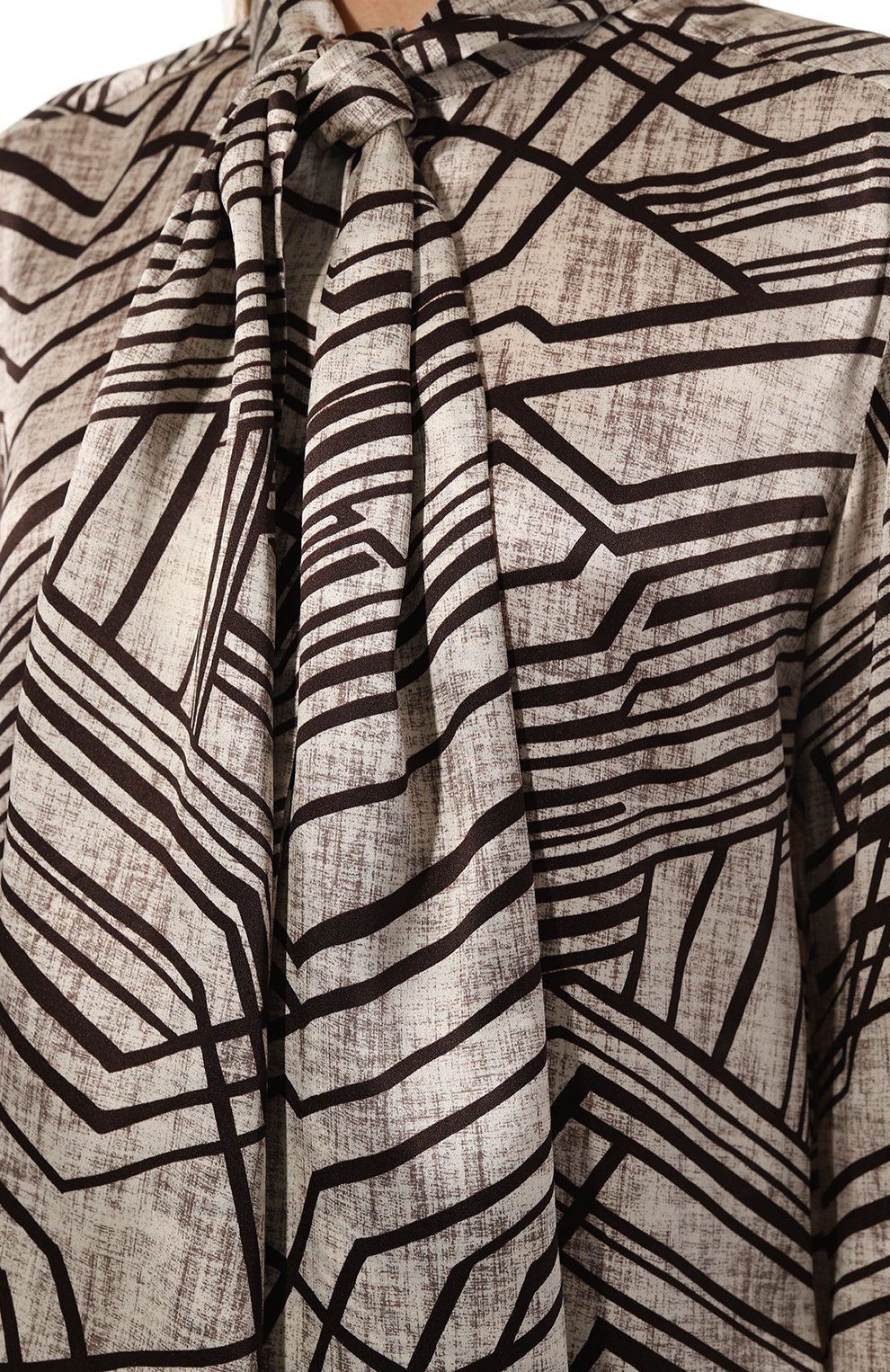 Шелковая блузка KITON, арт. D38455K0575, фото 5